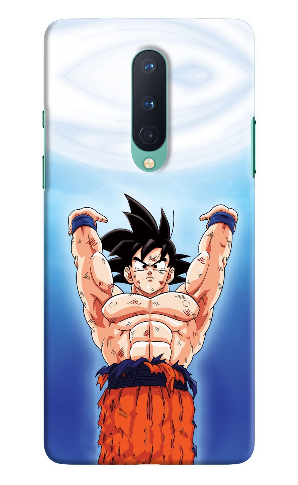 Goku Power Oneplus 8 Hard Case Back Cover by Casekaro