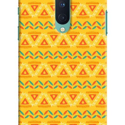 Tribal Pattern Oneplus 8 Hard Case Back Cover by Casekaro