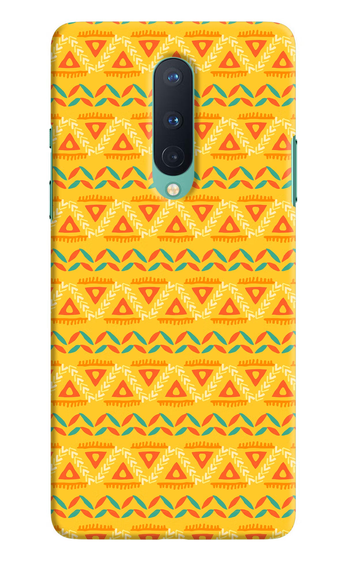 Tribal Pattern Oneplus 8 Hard Case Back Cover by Casekaro