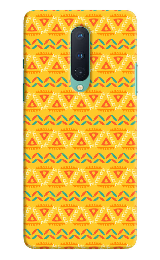 Tribal Pattern Oneplus 8 Hard Case Back Cover by Casekaro