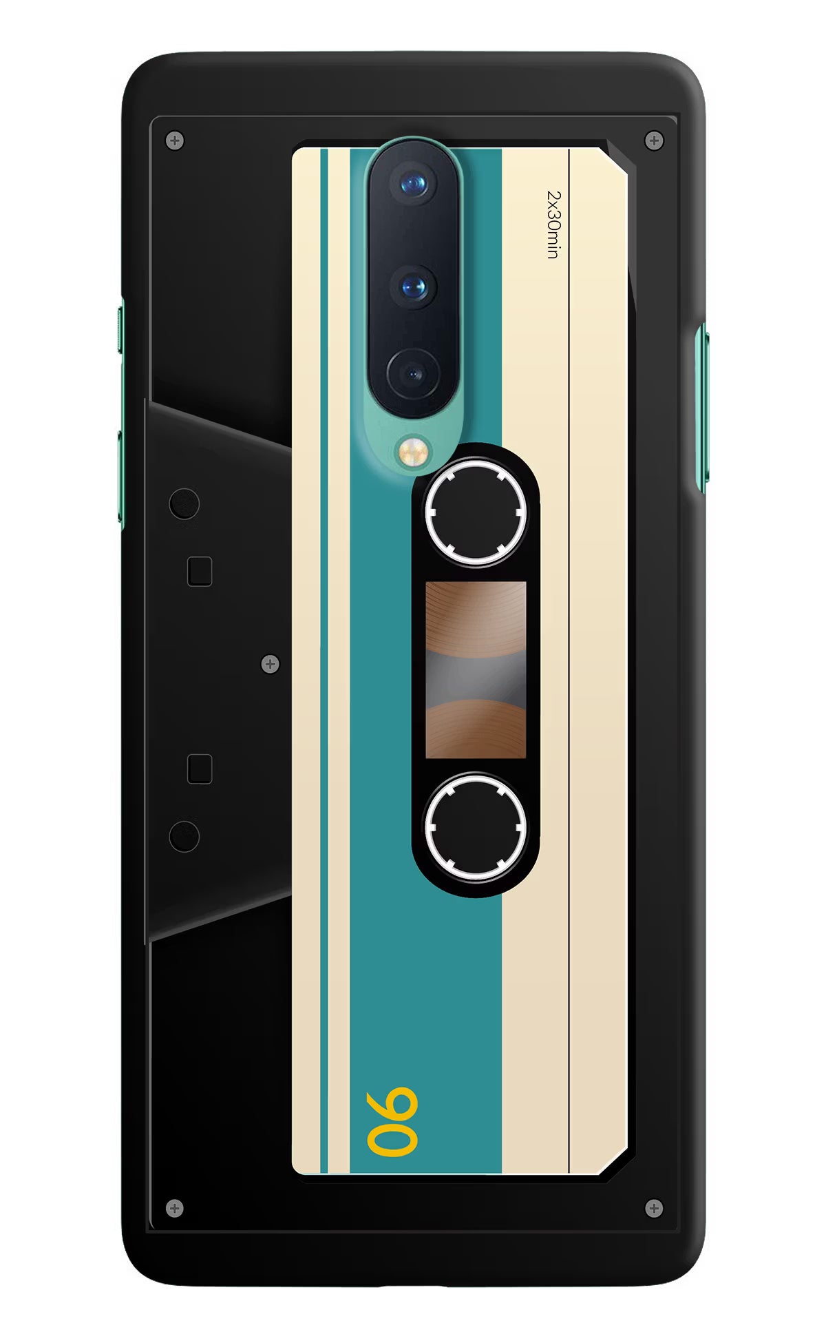 Cassette Oneplus 8 Hard Case Back Cover by Casekaro