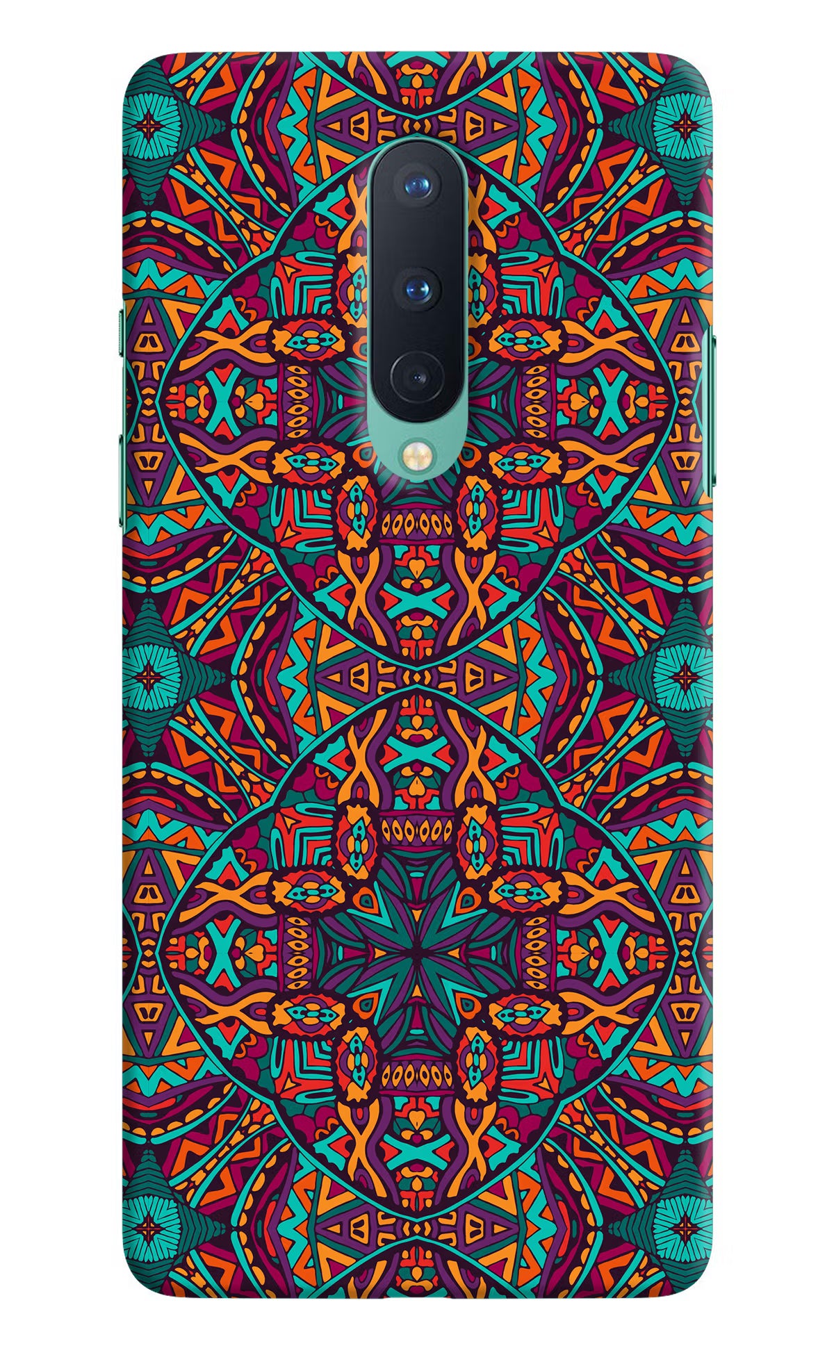 Colour Mandala Oneplus 8 Hard Case Back Cover by Casekaro