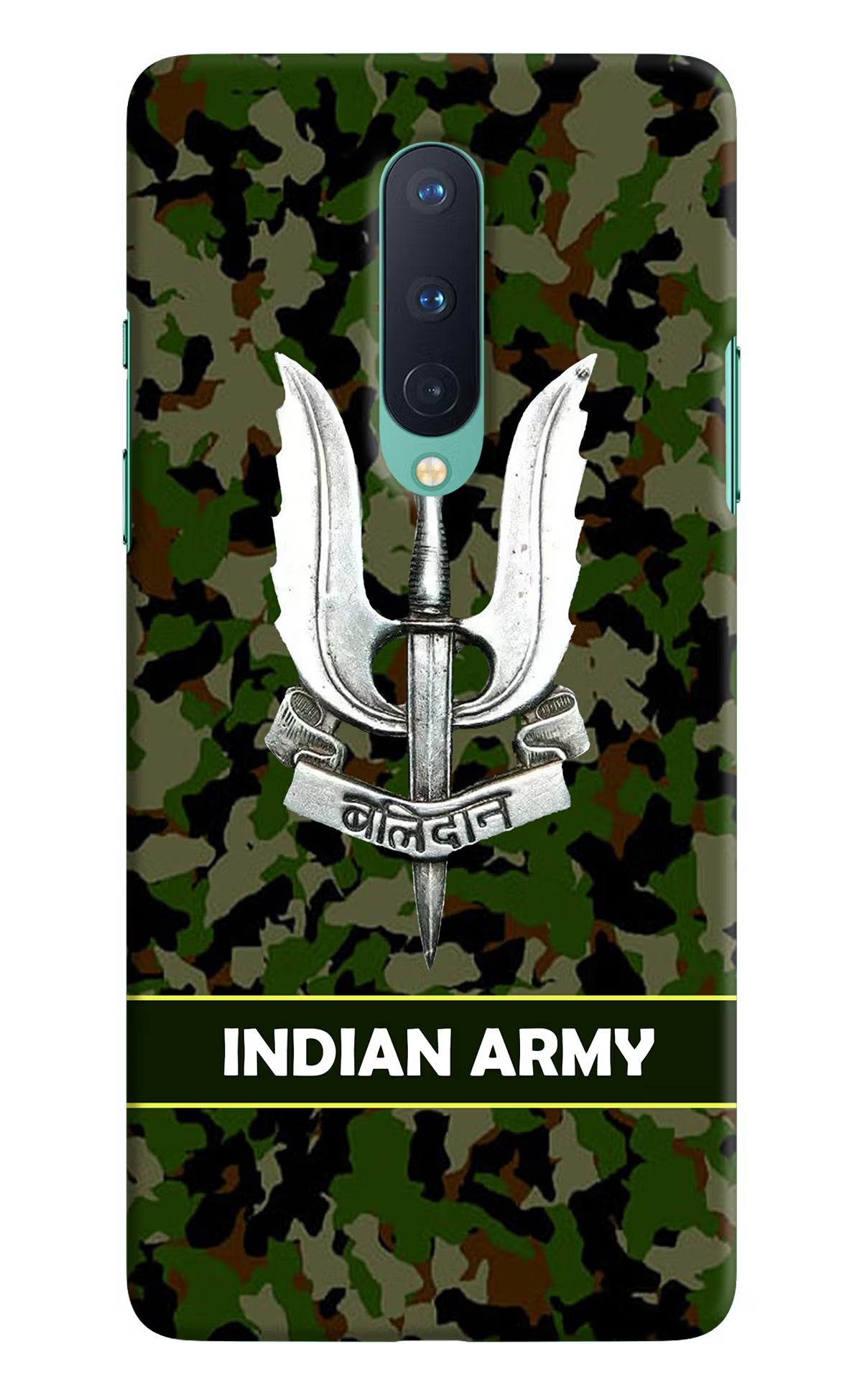 Balidan Indian Logo Oneplus 8 Hard Case Back Cover by Casekaro
