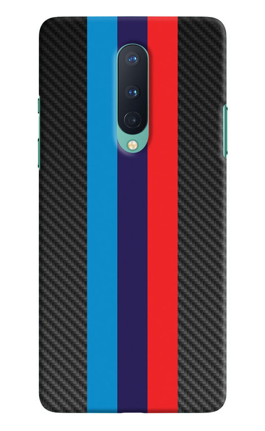 BMW Stripes Pattern Oneplus 8 Back Cover