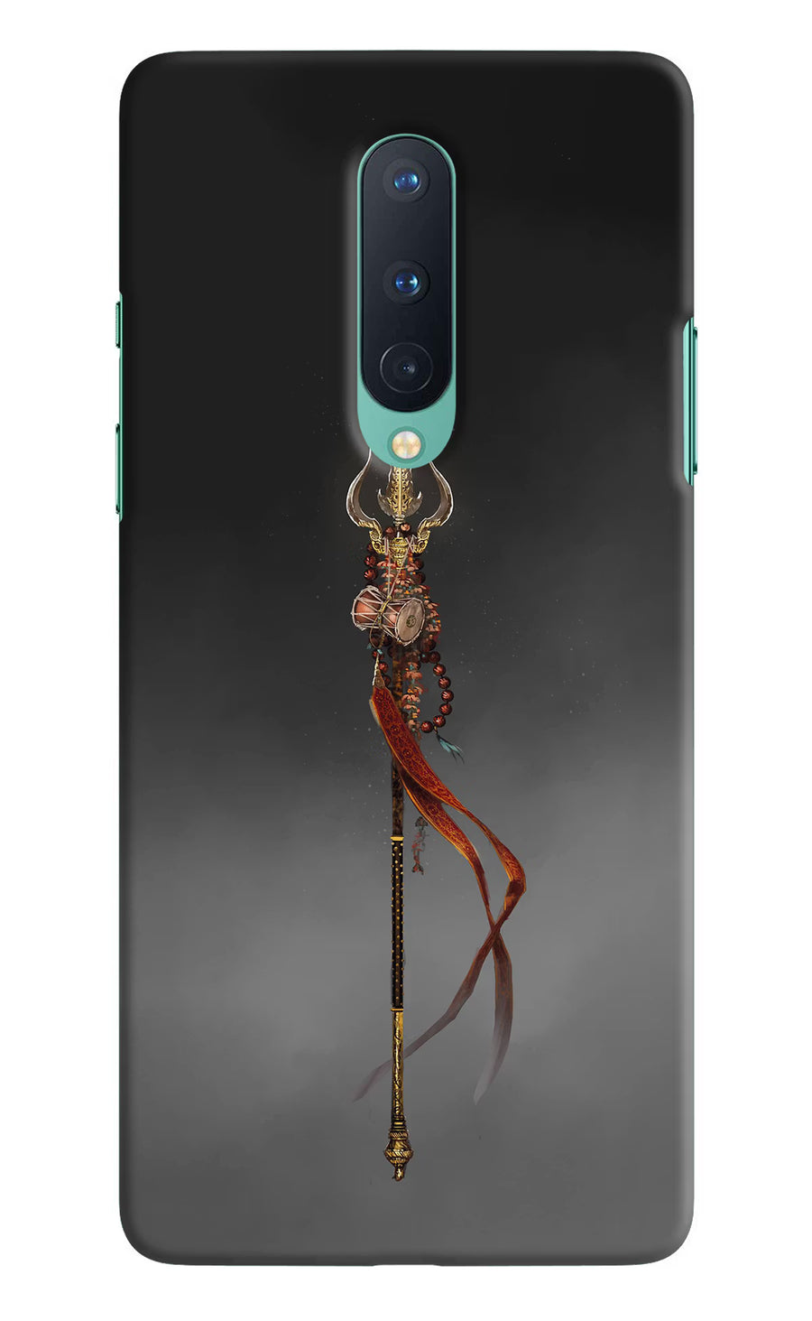 Shiv Trishul Oneplus 8 Back Cover, Hard case