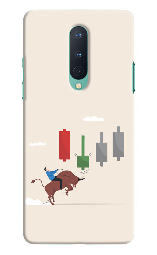 Bull Trading Momentum Oneplus 8 Hard Case Back Cover by Casekaro