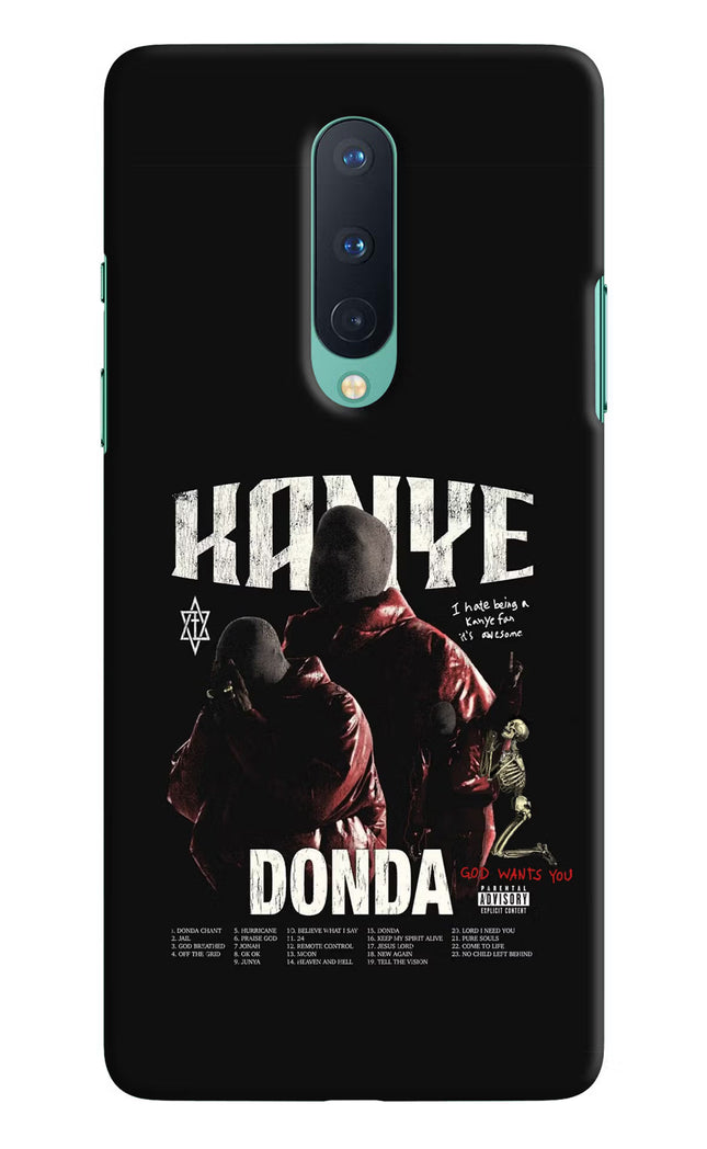 Donda Kanye West Oneplus 8 Hard Case Back Cover by Casekaro