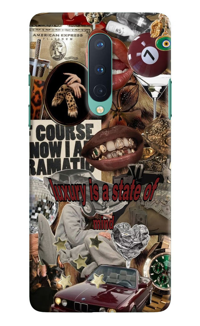 Luxury Oneplus 8 Hard Case Back Cover by Casekaro