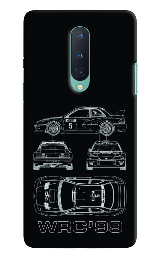 WRC'99 Oneplus 8 Hard Case Back Cover by Casekaro