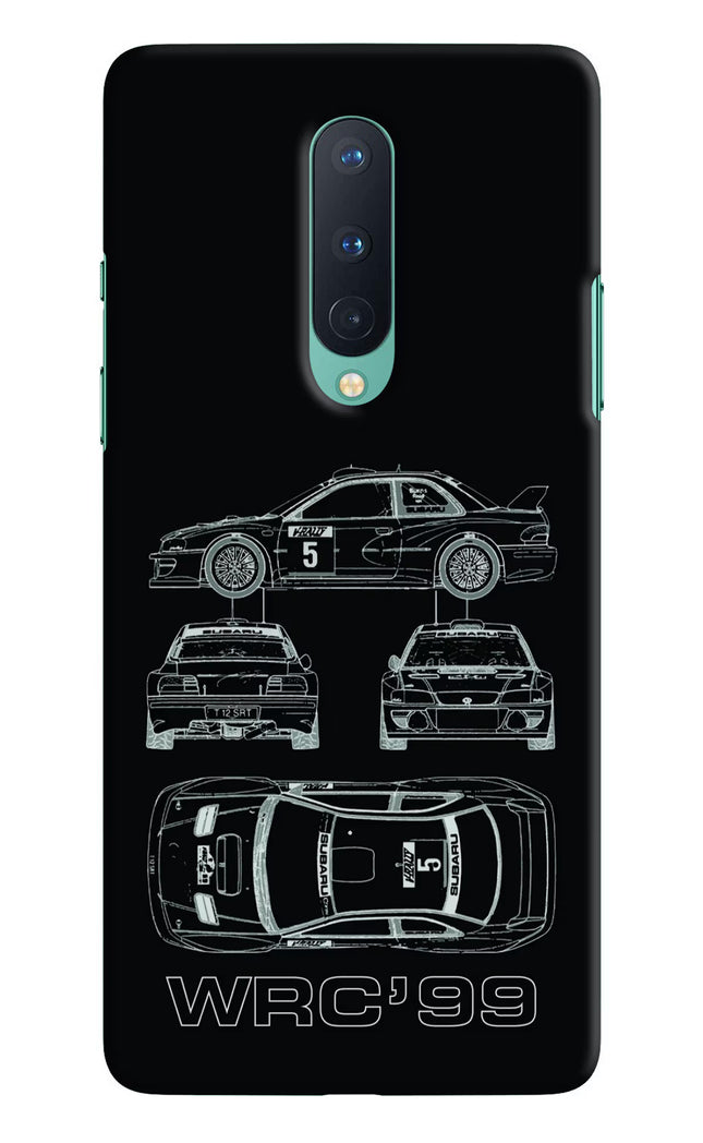WRC'99 Oneplus 8 Hard Case Back Cover by Casekaro