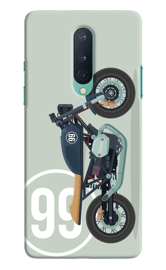 Classic Cafe Racer 99 Oneplus 8 Hard Case Back Cover by Casekaro