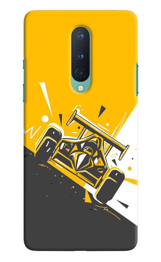 Track King Oneplus 8 Hard Case Back Cover by Casekaro