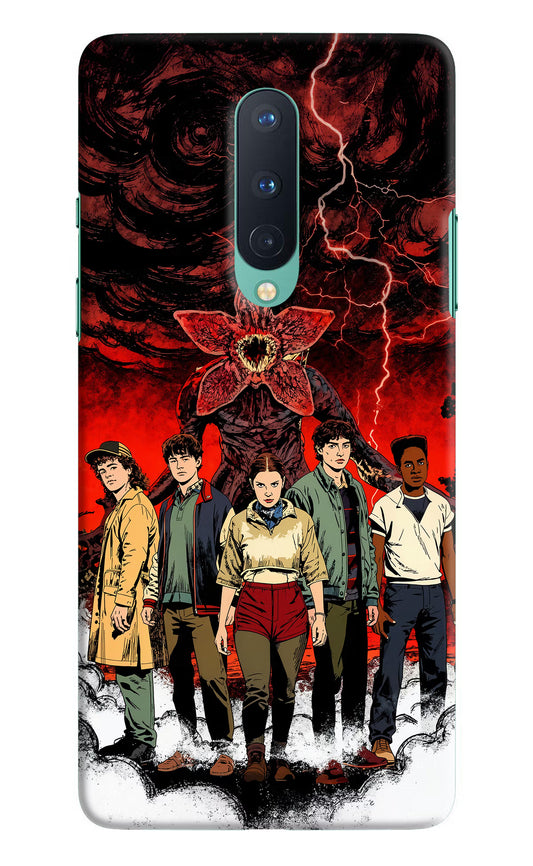 Ordinary Things Characters Oneplus 8 Hard Case Back Cover by Casekaro