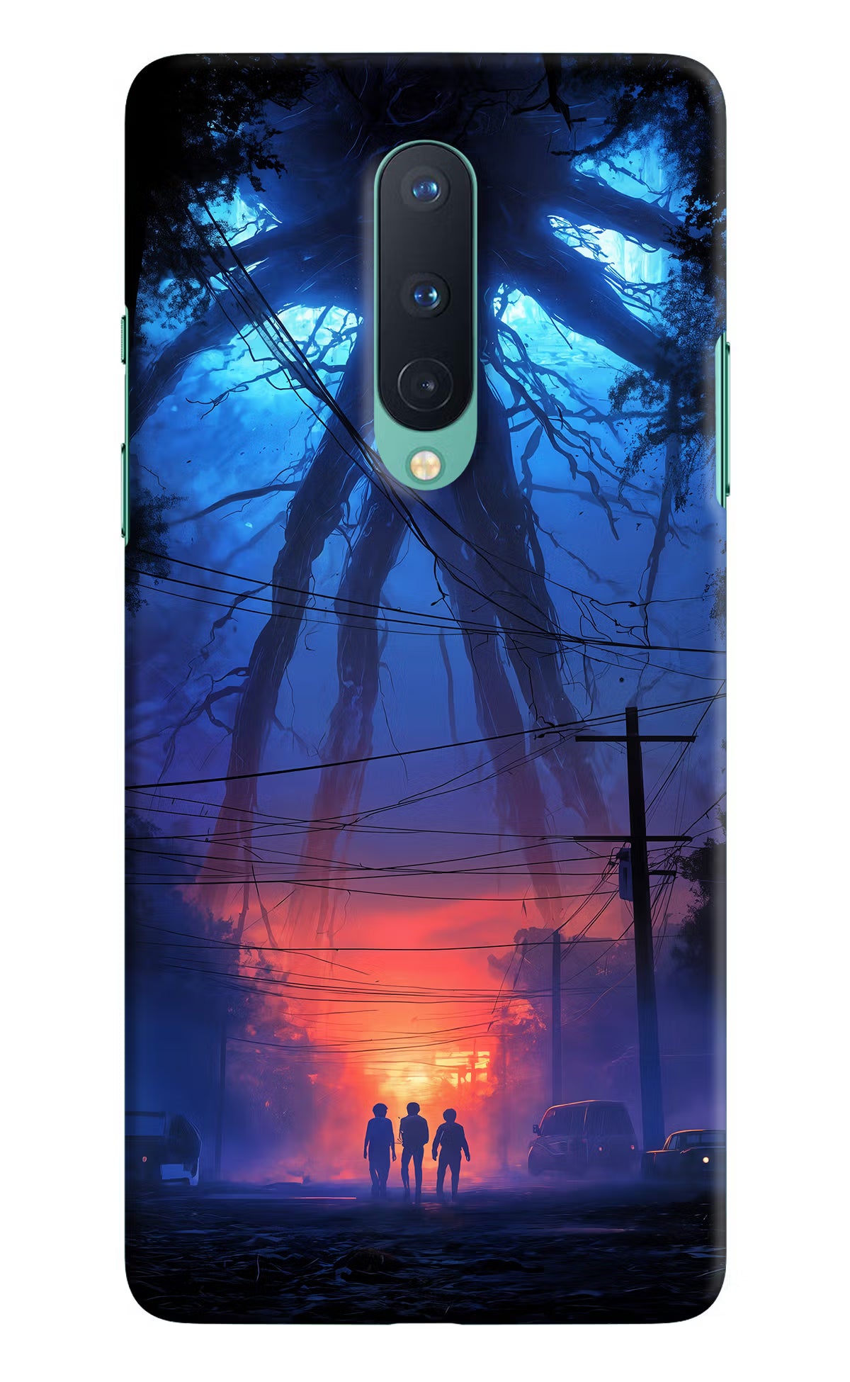 Ordinary Things Shadow Oneplus 8 Hard Case Back Cover by Casekaro
