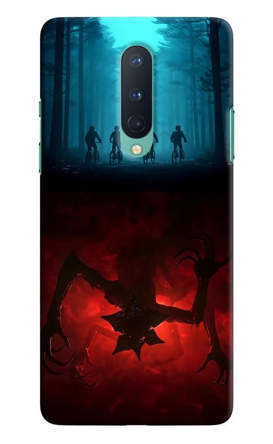 Ordinary Things Downside Up Oneplus 8 Hard Case Back Cover by Casekaro