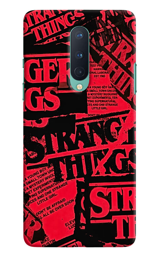 Ordinary Things Oneplus 8 Hard Case Back Cover by Casekaro