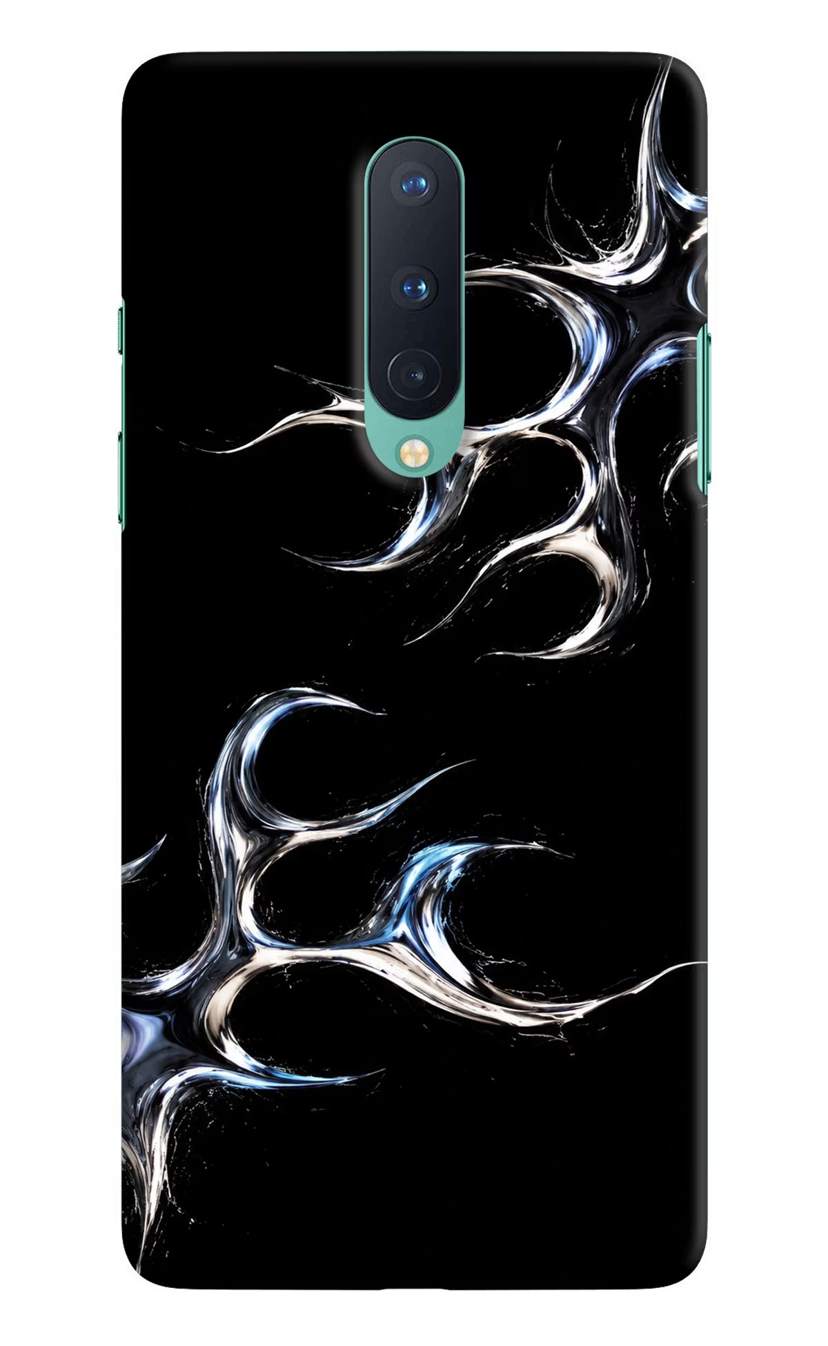 Chrome Tribal Oneplus 8 Hard Case Back Cover by Casekaro