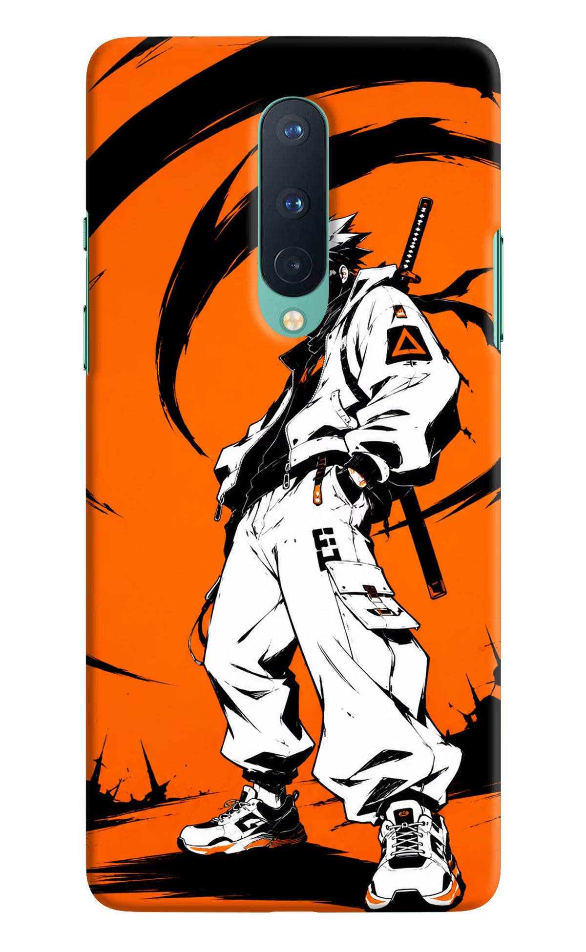 Street Samurai  Oneplus 8 Hard Case Back Cover by Casekaro