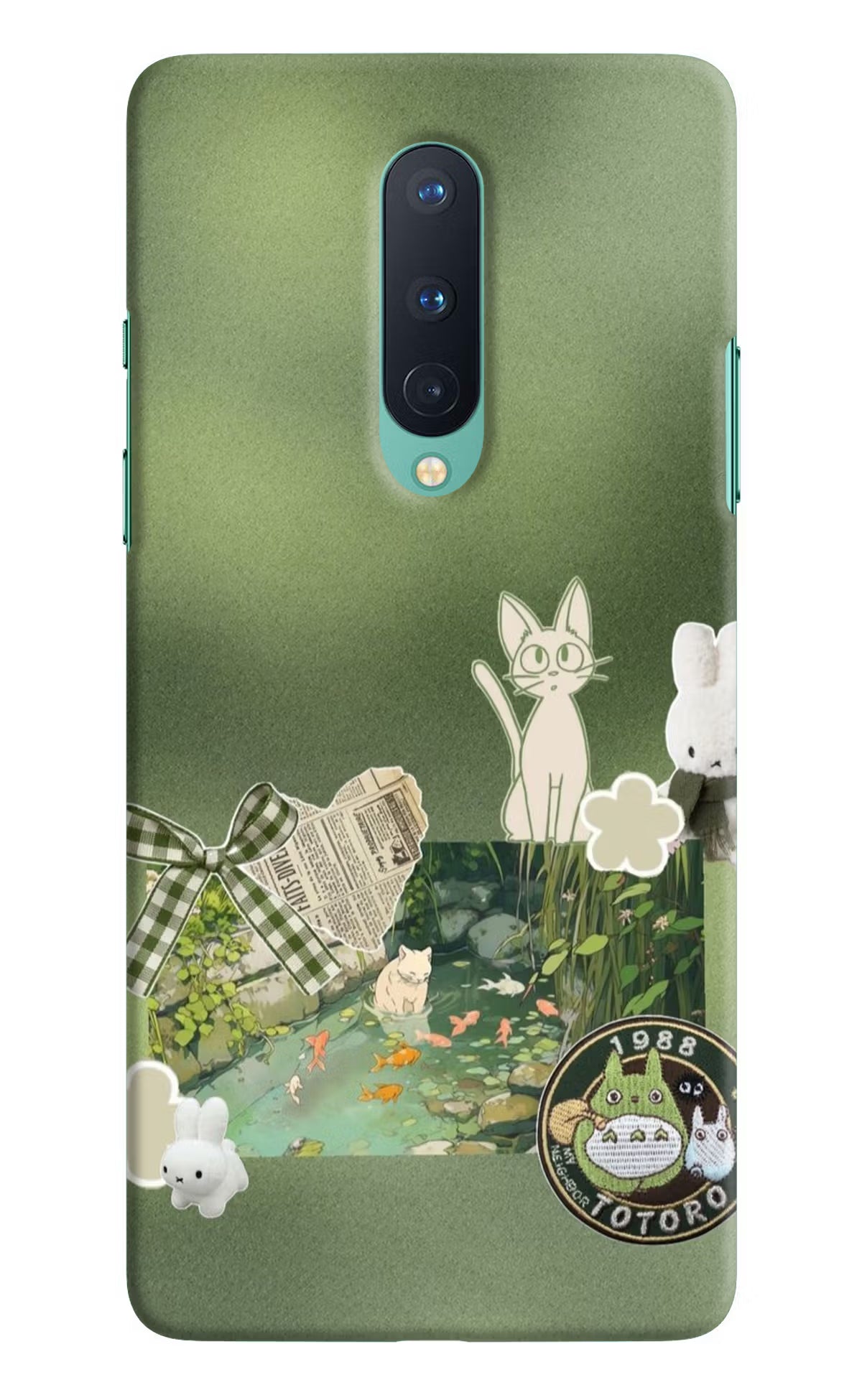 Aesthetic anime Oneplus 8 Back Cover