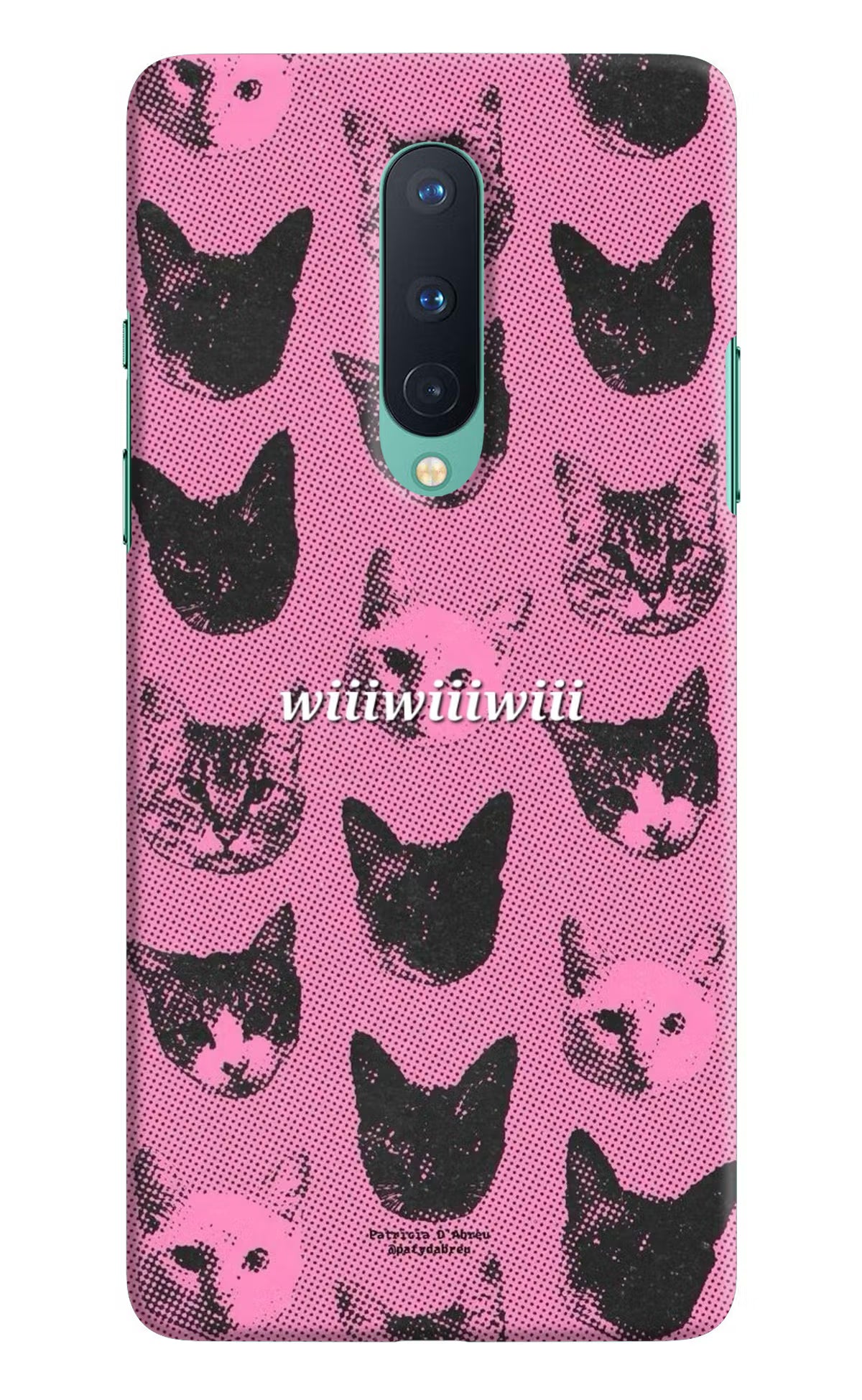 Pink Cats Oneplus 8 Back Cover
