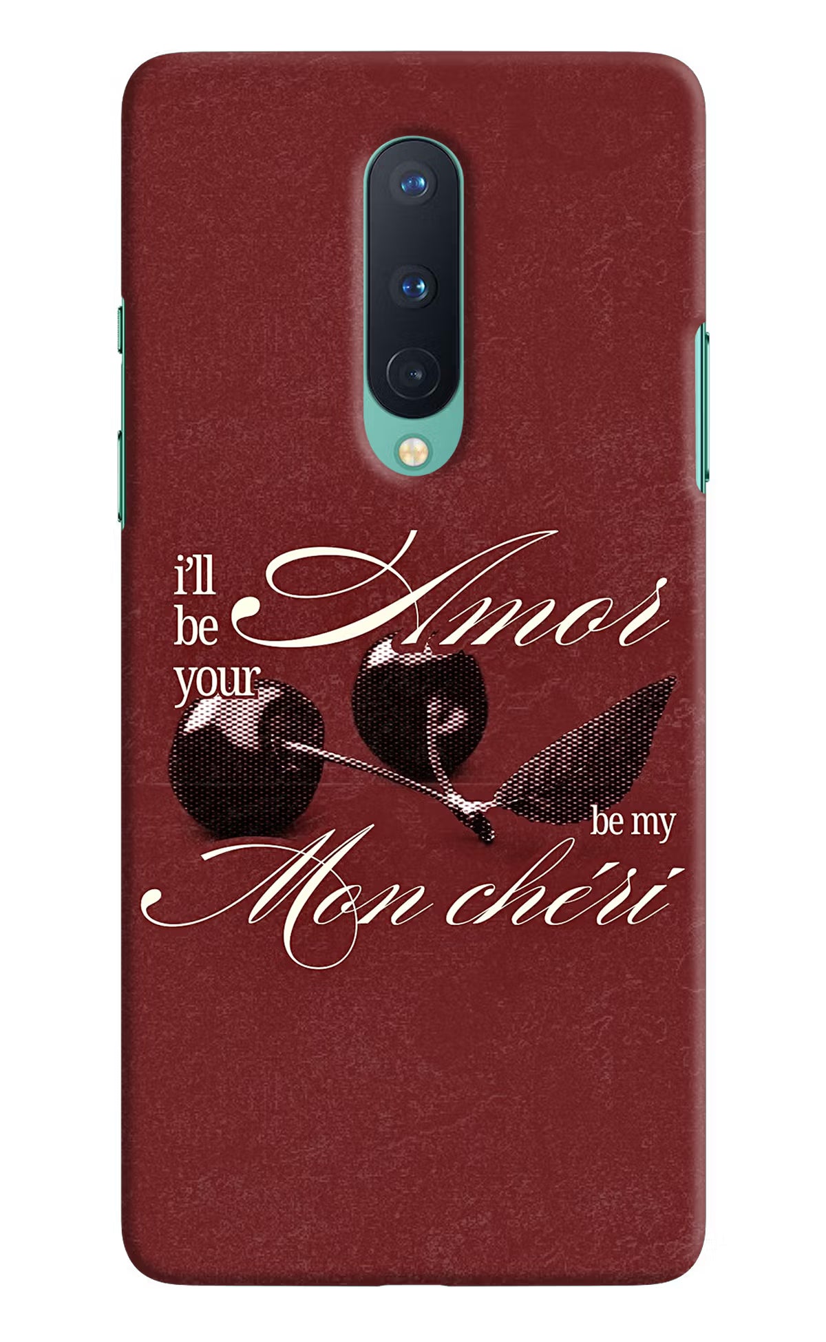 Velvet Cherry Oneplus 8 Back Cover