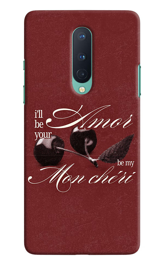 Velvet Cherry Oneplus 8 Back Cover