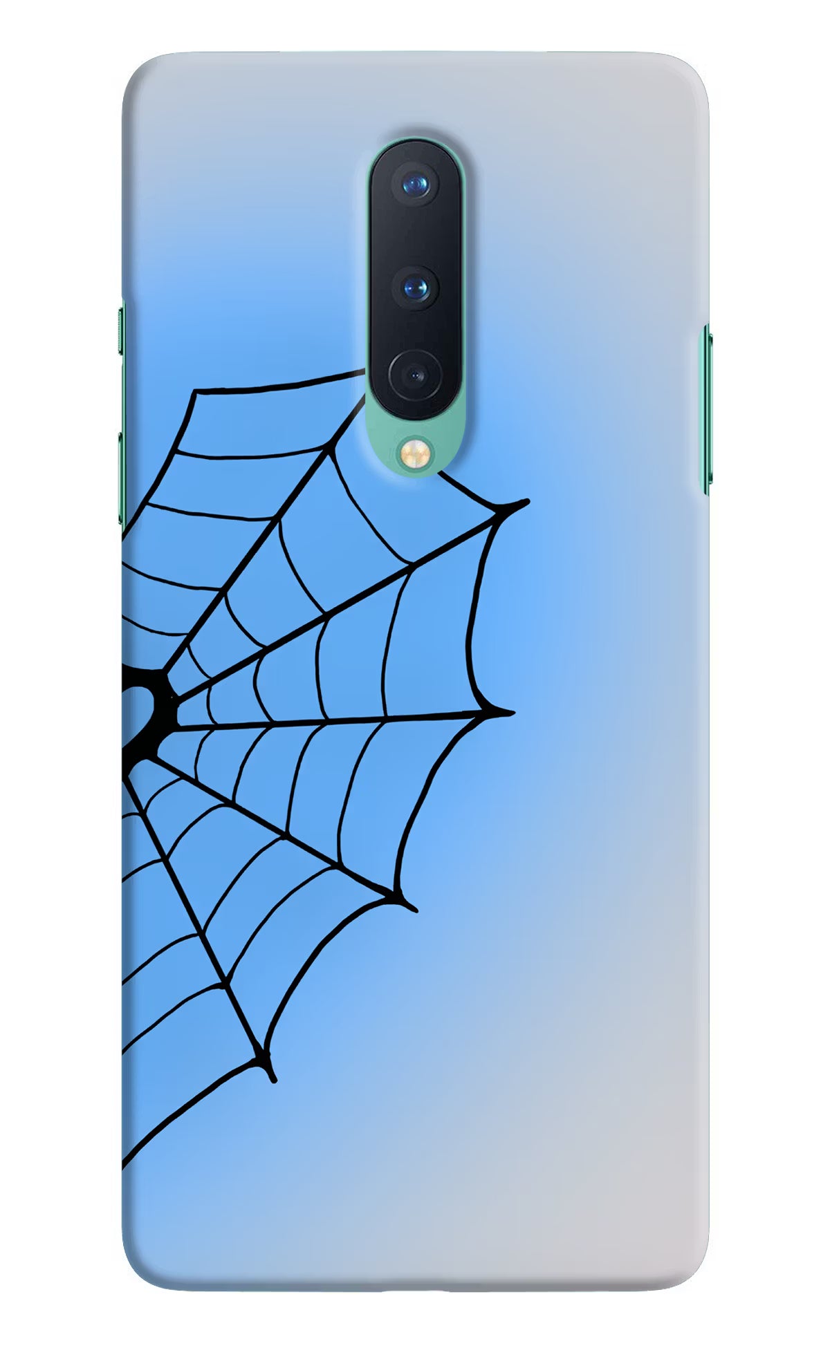 Blue Web Oneplus 8 Back Cover