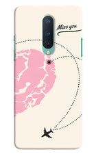 Miss Orbit Oneplus 8 Hard Case Back Cover by Casekaro