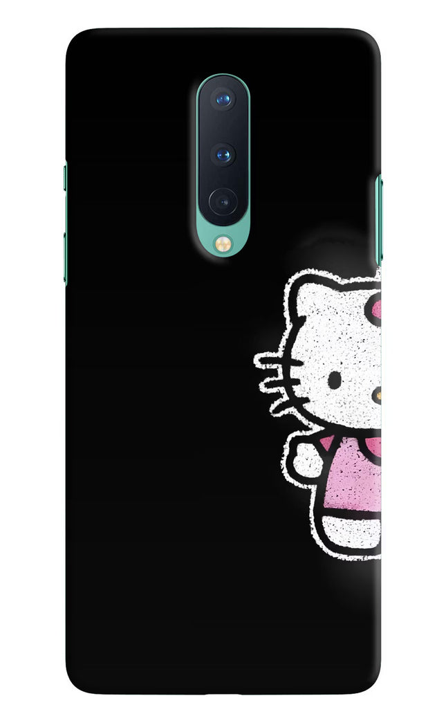 Kitty Charm Oneplus 8 Hard Case Back Cover by Casekaro