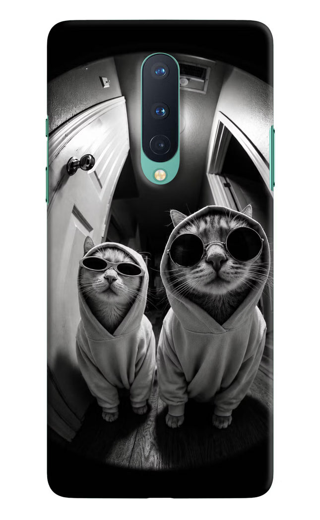 Hood Cats Oneplus 8 Hard Case Back Cover by Casekaro