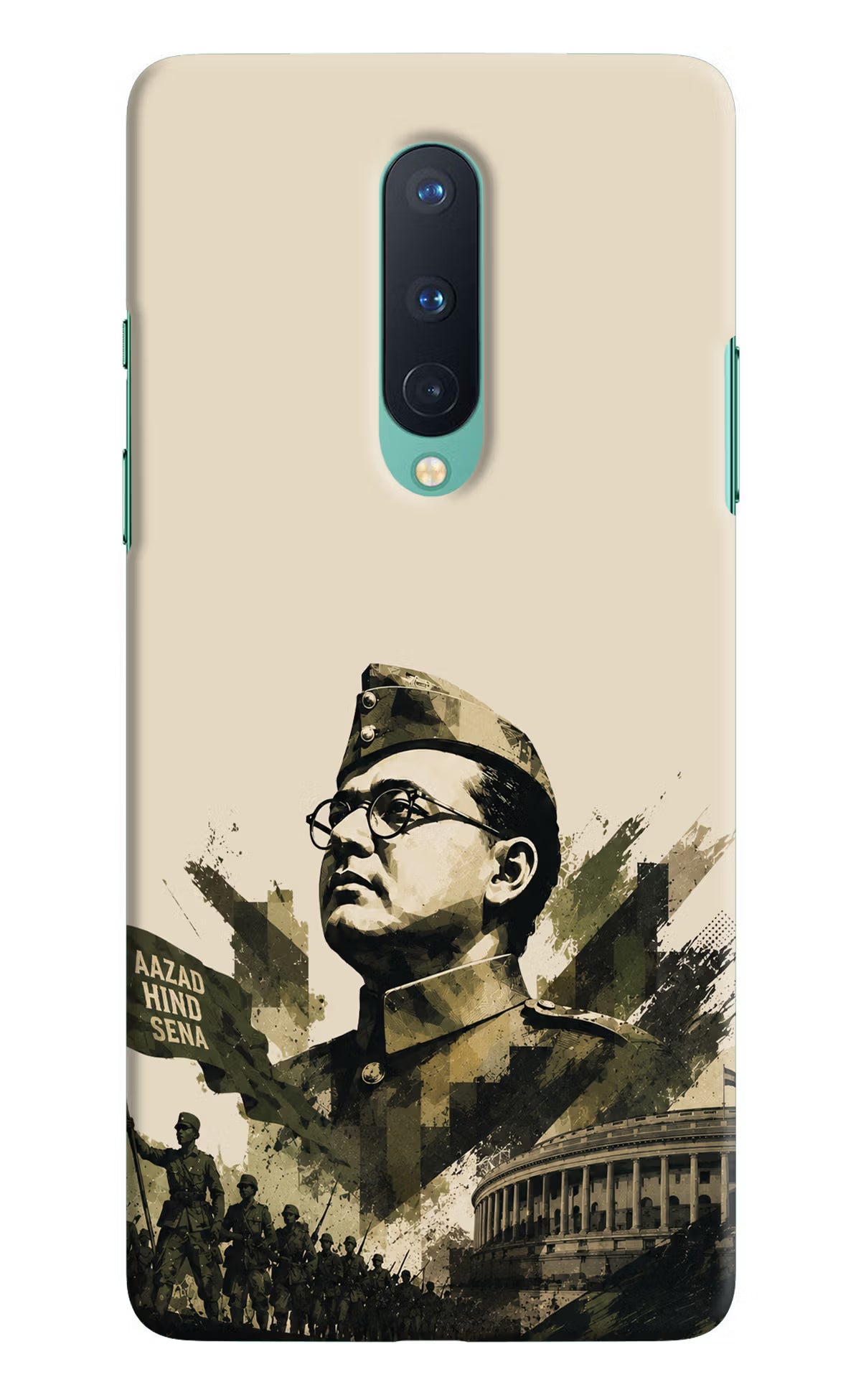 Netaji Rising Oneplus 8 Back Cover