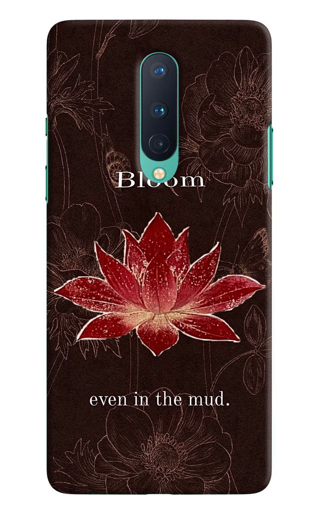 Bloom Oneplus 8 Hard Case Back Cover by Casekaro