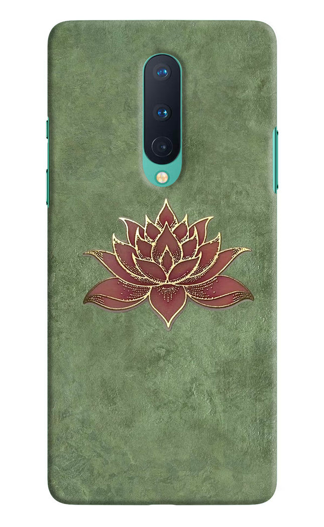 Lotus Grace Oneplus 8 Hard Case Back Cover by Casekaro