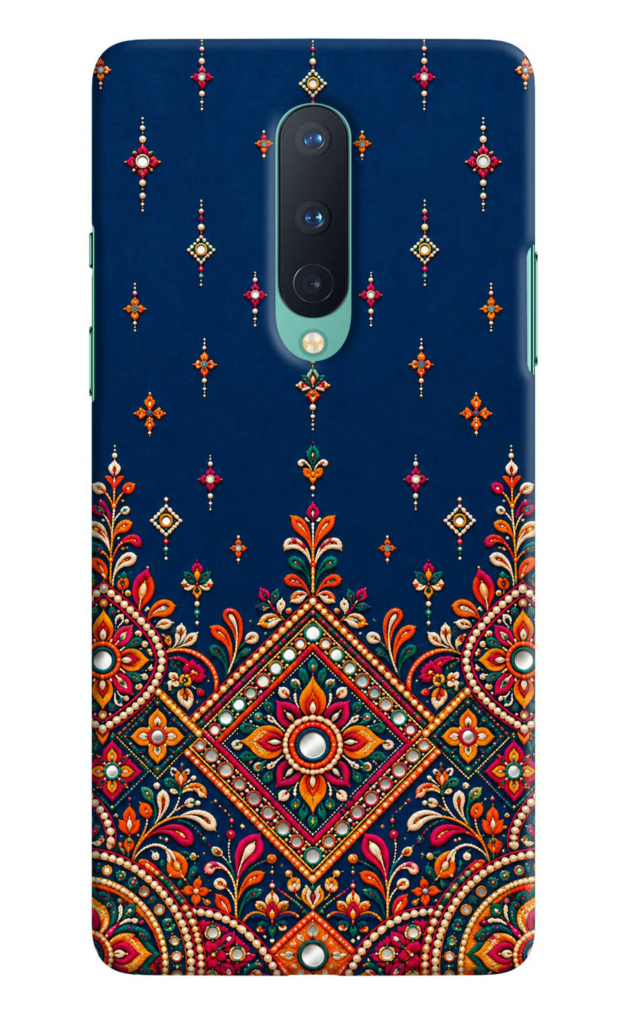 Neel Noor Oneplus 8 Back Cover, Hard case