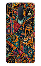 Folk Print Oneplus 8 Back Cover