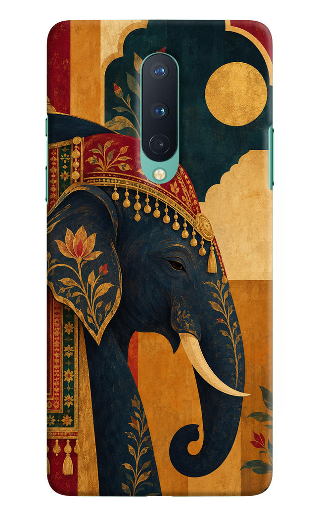 Royal Elephant Oneplus 8 Back Cover