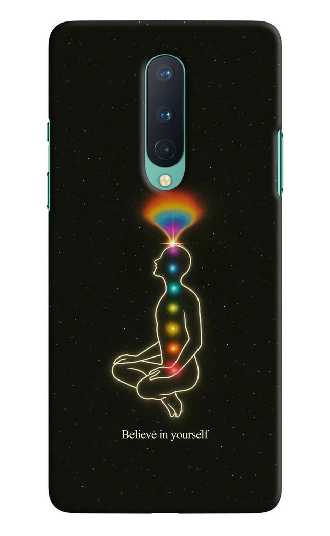 Believe in yourself Oneplus 8 Hard Case Back Cover by Casekaro