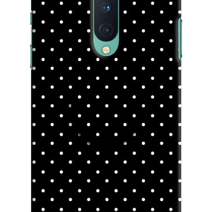 White Dots Oneplus 8 Pop Case by Casekaro