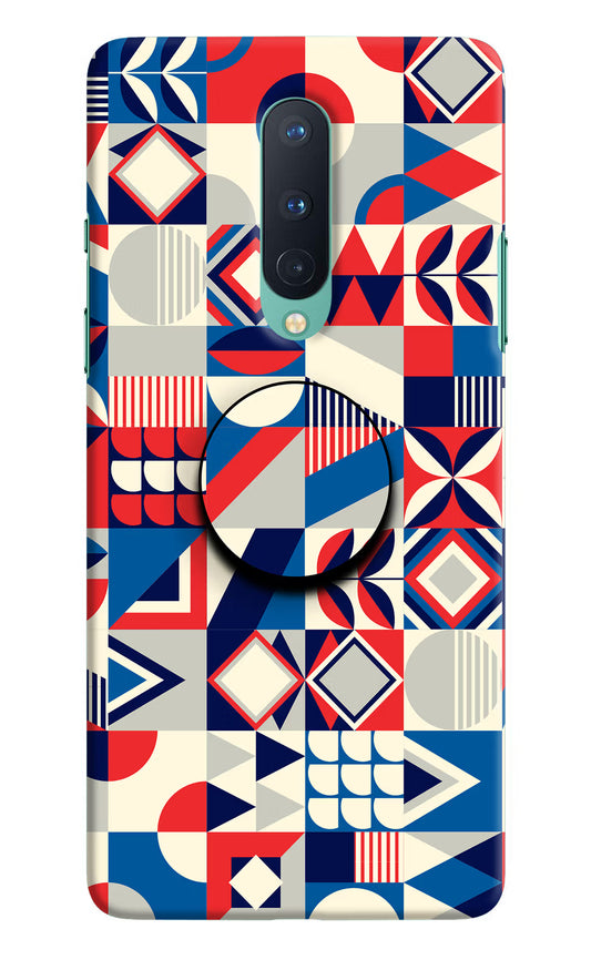 Colorful Pattern Oneplus 8 Pop Case by Casekaro