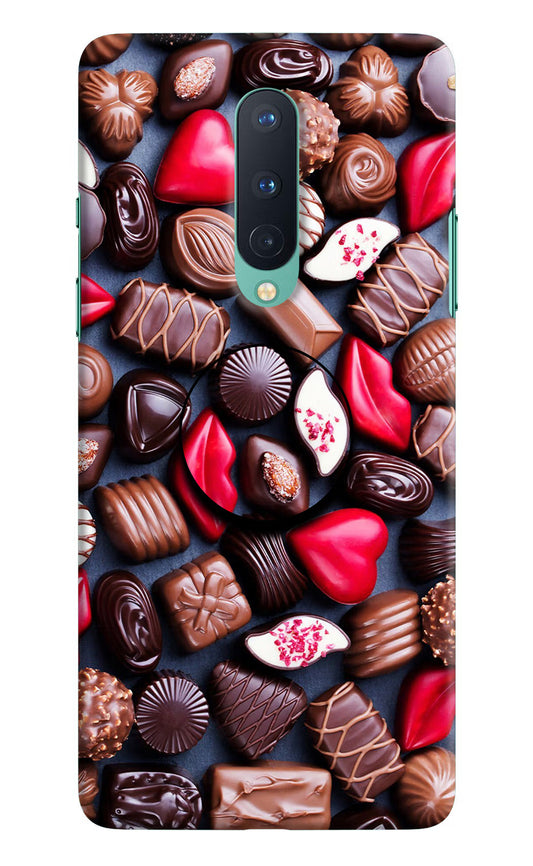 Chocolates Oneplus 8 Pop Case by Casekaro