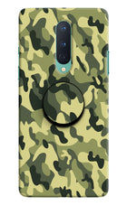 Camouflage Oneplus 8 Pop Case by Casekaro