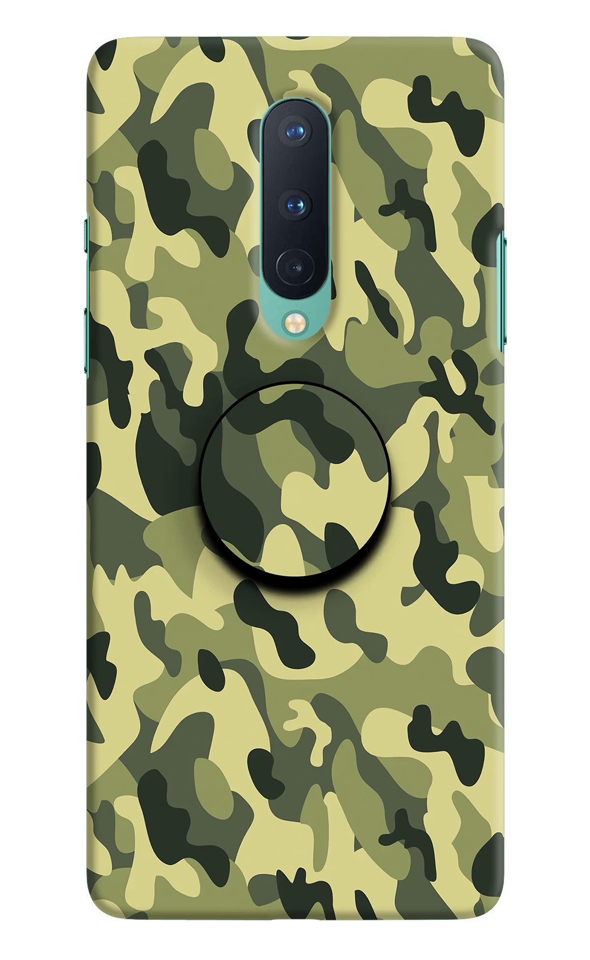 Camouflage Oneplus 8 Pop Case by Casekaro