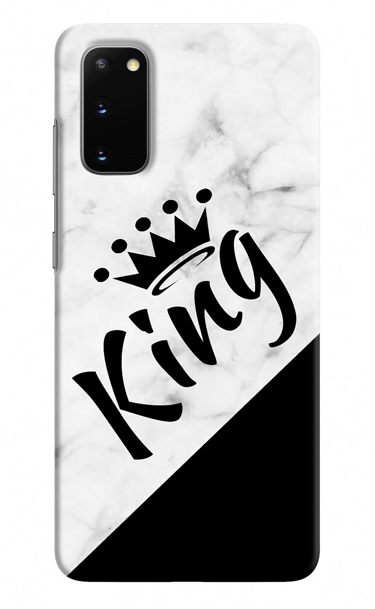 King Samsung S20 Hard Case Back Cover by Casekaro