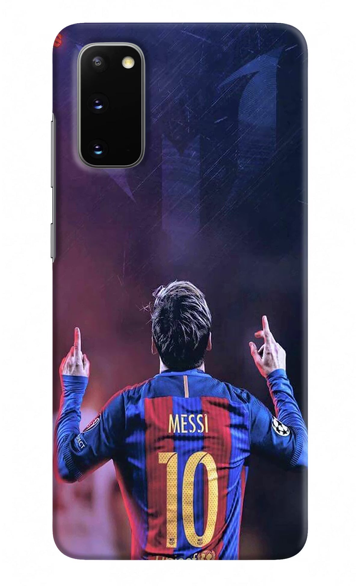 Messi Samsung S20 Hard Case Back Cover by Casekaro