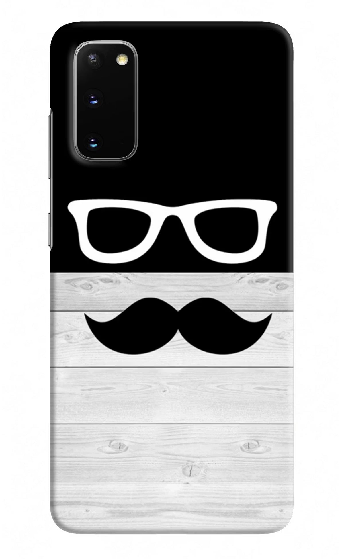 Mustache Samsung S20 Hard Case Back Cover by Casekaro