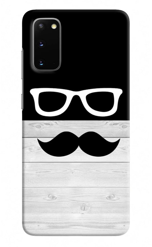 Mustache Samsung S20 Hard Case Back Cover by Casekaro