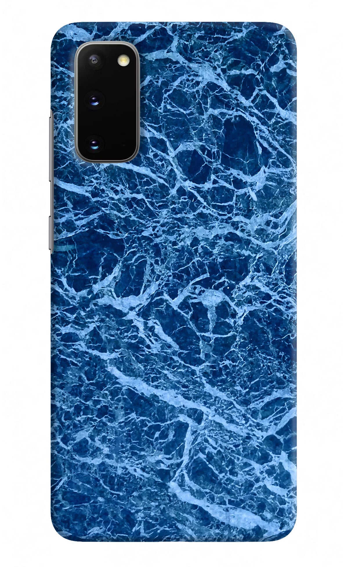 Blue Marble Samsung S20 Hard Case Back Cover by Casekaro