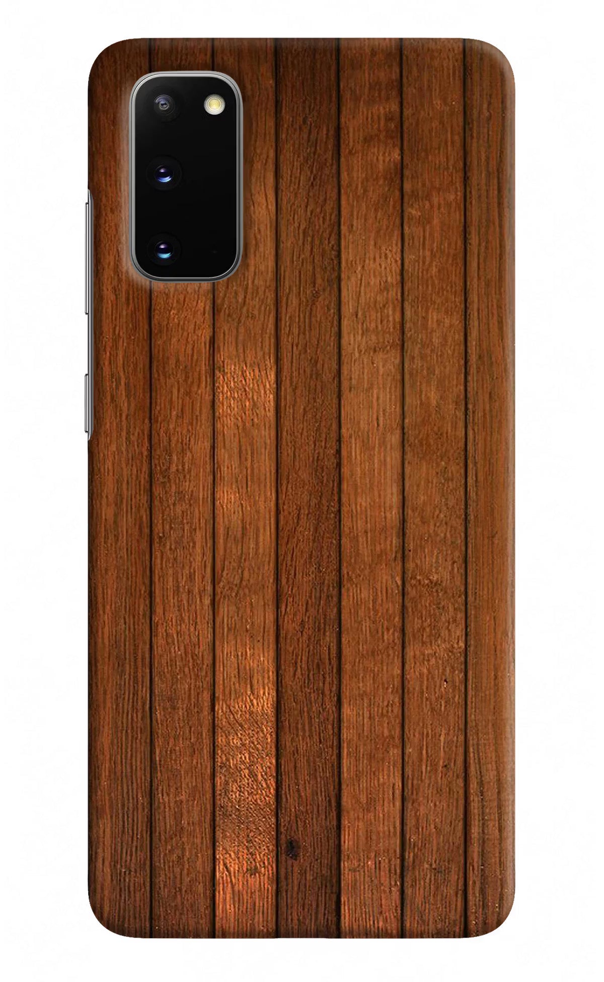 Wooden Artwork Bands Samsung S20 Hard Case Back Cover by Casekaro