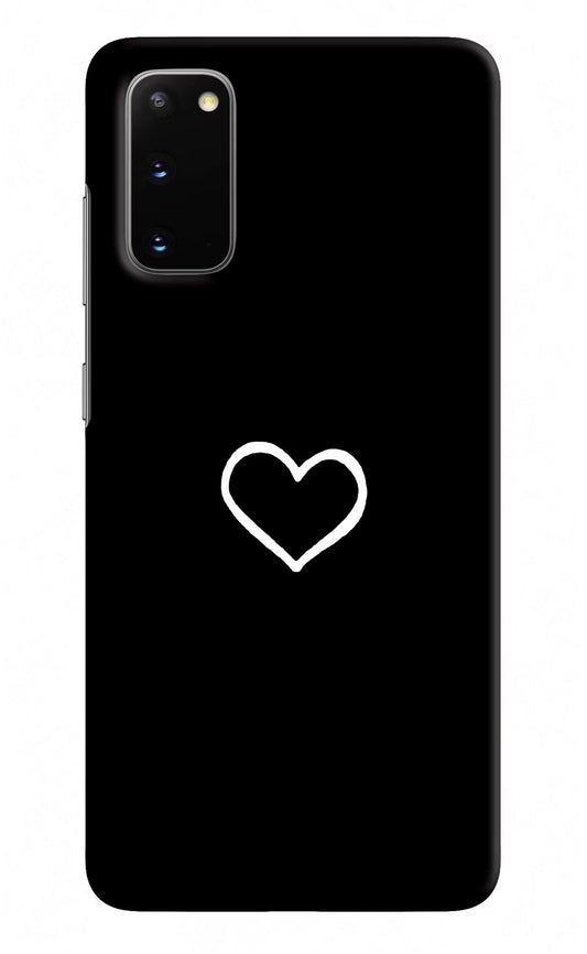 Heart Samsung S20 Hard Case Back Cover by Casekaro