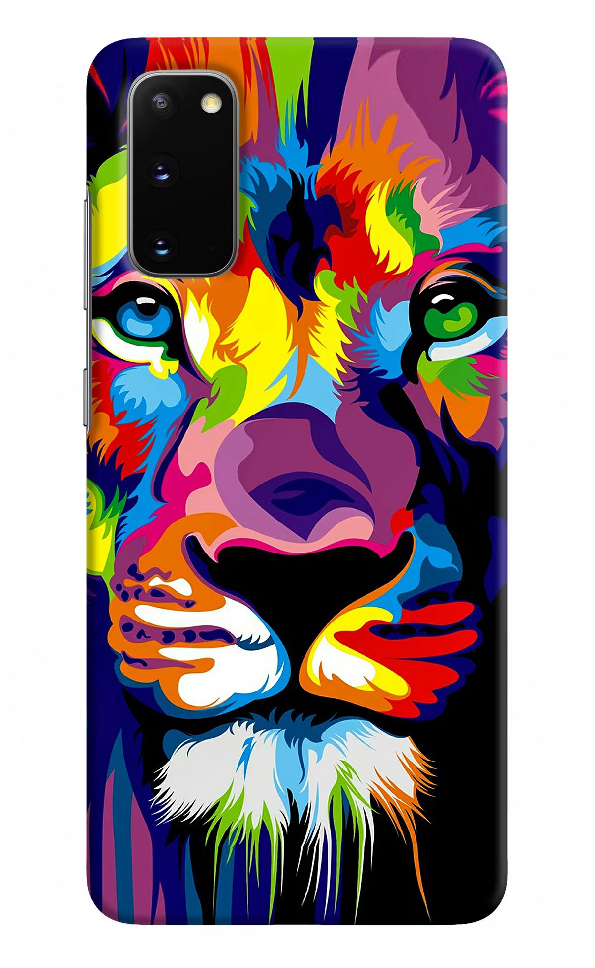 Lion Samsung S20 Hard Case Back Cover by Casekaro